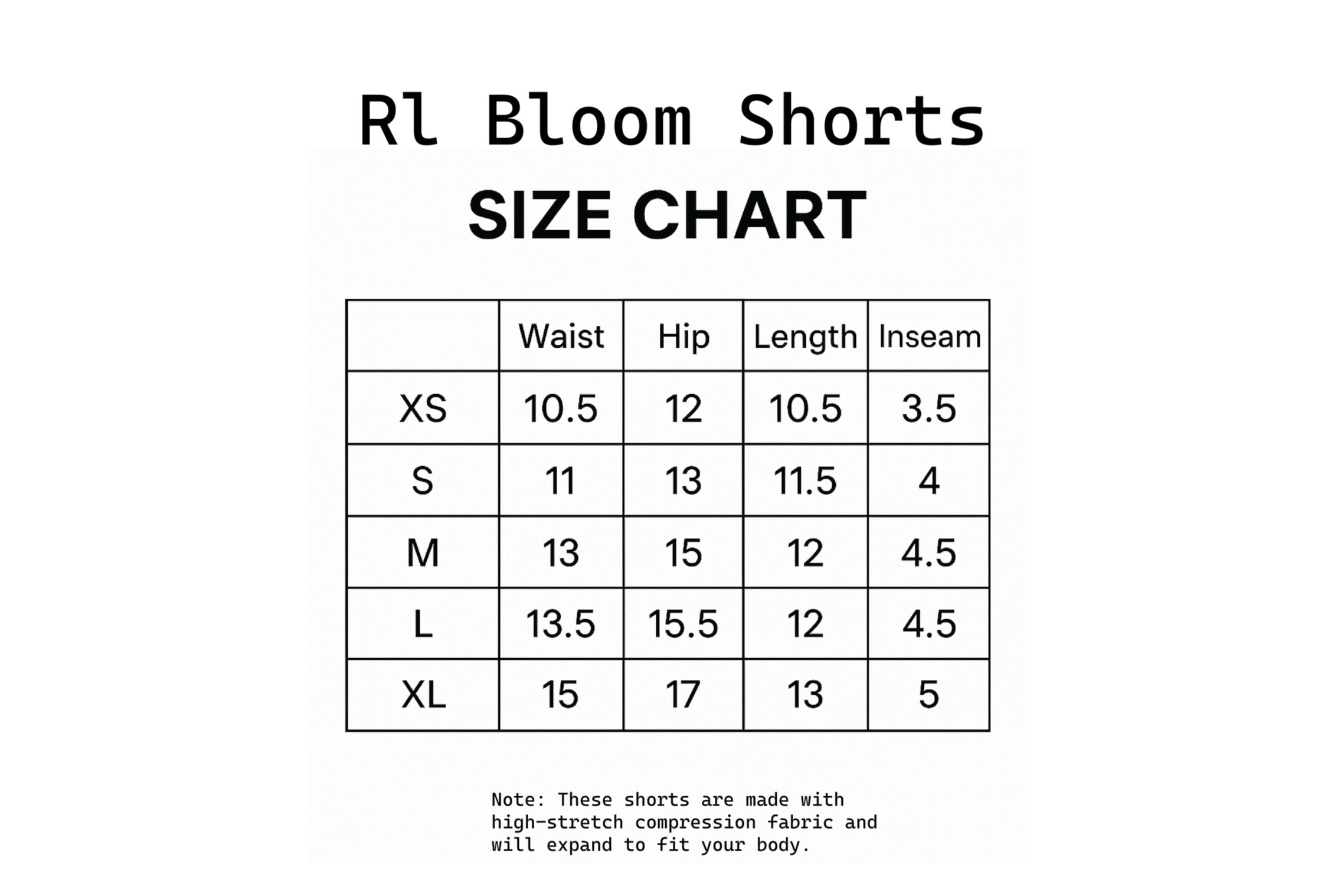 RL Bloom Shorts